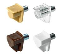 Hettich Hettich MB-Support de fond avec tige en acier Safety, 25090 acier, plastique, blanc Quantité:1