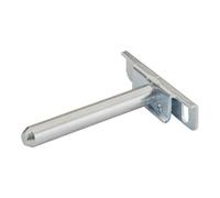 Hettich Hettich MB Support d'étagère avec goujon de fixation SW 10 mm Titane 2 63598,L 90mm STA galvanisé Quantité:1