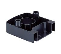 Hettich Hettich Pied de socle universel 47655 avec fixation cache plastique noir Quantité:1