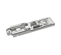 Hettich Hettich Plaque de montage MB-Linear, distance 1,5 mm Sensys/Intermat, 9117341 acier nickelé Quantité:1