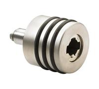 Hettich Hettich Poignée tournante serrure à cylindre Prestige 2000 type 471 N, 9080740 gauche, avec perçage Quantité:1