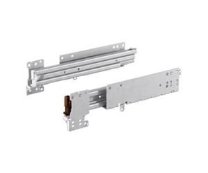 Hettich Hettich Quadro Duplex 60 9078694 guide de tiroir bureau pour montage continu, zingué Quantité:1