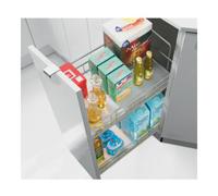 Hettich Hettich Set de tiroirs façade meuble Cargo IQ plus 300 9065860, corps 300 mm argent Quantité:1