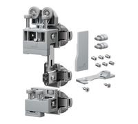 Hettich Hettich Set WLL PC, lourd, avec SA, droit, gris Quantité:1