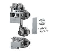 Hettich Hettich Set WLL PC, lourd, sans SA, droit, gris Quantité:1