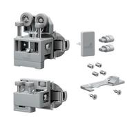Hettich Hettich Set WLL PC, moyen, avec SA, droit, gris Quantité:1