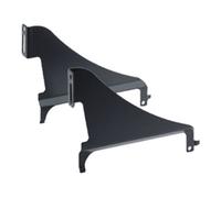 Hettich Hettich Stahlschubkasten Support de façade pour cadre de suspension 75555 Acier noir poudré Quantité:1