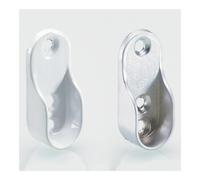 Hettich Hettich Support de tringle 9079719 pour barre de penderie 30x15mm aspect aluminium Quantité:1