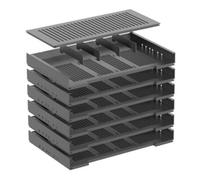 Hettich Hettich Tiroir en acier pour formulaires avec séparateurs Systema Top 2000 75498 KF noir Quantité:1