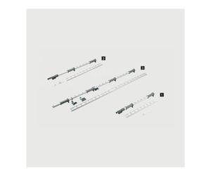 Hettich Hettich tiroir pivotant axe tournant angle, LeMans II 9132546 gauche corps 600-750 mm blanc Quantité:1