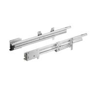 Hettich Hettich Tour d'appoint coulissant, sortie totale, Quadro Duplex 45 74866 acier Quantité:1