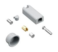 Hettich Hettich WingLine L, 9264191 Retenue sol décalage 3mm Plastique gris Quantité:1