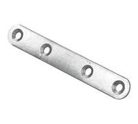 HETTICH Lot de 12 pattes d'assemblage acier zingue HETTICH L. 100 mm G