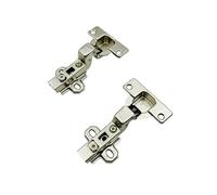 Hettich Lot de 2 charnières standard à 110 degrés pour armoire de cuisine, armoire, porte d'armoire, application encastrée