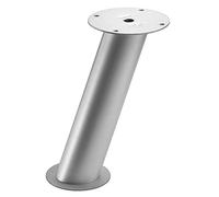 Hettich Lot de 2 consoles pour constructions de comptoir. Charge maximale : 15 kg - Diamètre : 40 mm - Longueur : 165 mm - Acier - Rond - 9212469