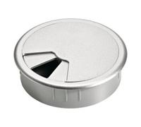Hettich Passage de câbles Hettich, ø 80 mm, optique chrome mat Quantité:1