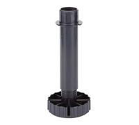 Hettich Pied de réglage du socle 061851 en plastique noir 100 mm gamme 89-125 mm Hettich Quantité:1