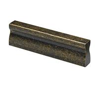 Hettich Poignée de meuble en aluminium laitonné bruni 9199023 10 x 78 x 23 mm