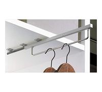 Hettich Quadro Armoire garde-robe extensible laqué argent, 9136277
