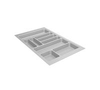 Hettich Range-couverts Orga - Boîte Atira Tray 440 gris argenté - Range-couverts variable comme organiseur pour tiroirs de cuisine, 9194940