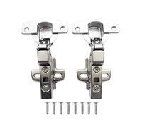 Hettich Sensys 8645i TH52 110 Degré Rentrant Charniere 9071207 Standard Supérieure avec Amortissement Intégré Mécanisme de Fermeture Automatique pour Armoires de Porte Cuisine Lot de 2