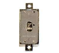 HETTICH Serrure à barre rotative DM15 à verrouillage simple à droite, nickelée, argent