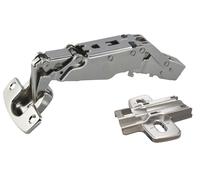 Hettich Set D'Hinge à Raccourci Nulleinsprung 165° Avec Amortissement 9099540