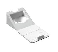 Hettich Stabilisateur pour petit corps 16 x 16 x 8 mm plastique blanc 9220033