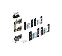Hettich Kit de ferrures pour porte pliante WingLine 77 70983, 1 p., 2 vantaux gauche, pales en bois