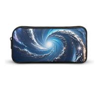 HETVBNS Cosmic Galaxy Trousse à crayons de grande capacité avec fermeture éclair, durable, petite trousse de maquillage portable pour bureau, voyage