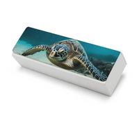 HETVBNS Étui à lunettes de plongée sous-marine en cuir synthétique avec coque rigide magnétique pour lunettes de soleil pour homme et femme