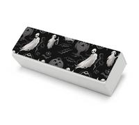 HETVBNS Étui à lunettes gothique pour Halloween - Coque rigide magnétique en cuir synthétique - Étui élégant pour lunettes de soleil - Pour homme et femme
