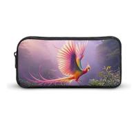 HETVBNS Phoenix Is Flying - Trousse à crayons de grande capacité avec fermeture éclair, durable, petite trousse à cosmétiques portable pour bureau, voyage