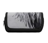 HETVBNS Sketching An Eagle Trousse à crayons extra large, double couche avec fermeture éclair, trousse de maquillage portable pour voyage, organisateur de papeterie de bureau pour homme et femme