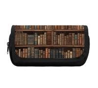 HETVBNS Trousse à crayons extra large, double couche avec fermeture éclair, trousse à cosmétiques portable pour voyage, organisateur de papeterie de bureau pour homme et femme