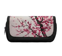 HETVBNS Trousse à crayons extra large, double couche avec fermeture éclair, trousse à maquillage portable pour voyage, organisateur de papeterie de bureau pour homme et femme