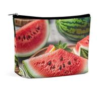 HETVBNS Trousse de maquillage de voyage portable pour femme - Trousse de maquillage pour femme - Trousse de maquillage avec fermeture éclair - Étanche - Ouverte - Jolie trousse de maquillage pour