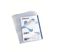 HETZEL - Pochettes transparentes économiques, A4, PP, grainée, 100 pièces G