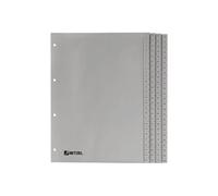HETZEL Intercalaires numériques en plastique, 1-100, A4