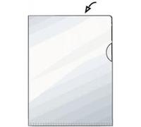 HETZEL Pochette coin stantard, A4, PP, grainée, 0,11 mm G