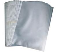 ACCO 220766 Pack de 100 Pochettes Grainées A5 Transparent