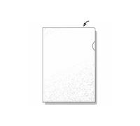 HETZEL - Pochettes transparentes économiques, A4, PP, grainée, 100 pièces