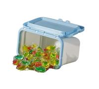 HEUchuan Boîte de capsules de lessive Lot de 3 boîtes rangement en plastique for lessive poudre, grande capacité, for la maison