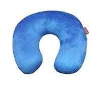 HEUchuan Coussin de Nuque Oreiller Cervical de Voyage, Soutien du Cou, Oreiller en Forme de U, Repose-tête de Voiture, Coussin Doux et Pratique(Blue)