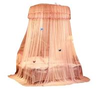 HEUchuan Moustiquaire de lit Ronde, Tente, Rideau, baldaquin for Double pour la décoration de Chambre à Coucher(Color 8,1.8m (6 Feet) Bed)