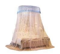 HEUchuan Moustiquaire de lit Ronde, Tente, Rideau, baldaquin for Double pour la décoration de Chambre à Coucher(Color 2,1.5m (5 Feet) Bed)