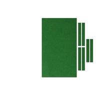 HEUchuan Nappe de Billard 7 Pieds/8 Pieds/9 Pieds avec Bandes Coussin Housse Table en Feutre for Snooker Ensemble for pour Les Clubs, Les hôtels, Les Maisons et Les Bar(8ft Green)