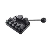 HEUchuan Outil de cintrage d'anneaux Outil manuel multifonction, petite plieuse à anneaux, presse, machine arrondir, former, rouler, outil de réparation d'or