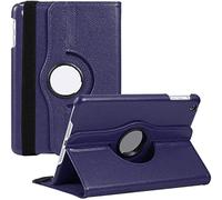HEUCYL Coque pour iPad Pro 12,9" 2017/2015 (Ancienne, 2ème Et 1ère Génération) Support De Rotation à 360 Degrés étui Intelligent en Cuir PU Magnétique avec Support,Navy Blue