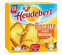 HEUDEBERT BISCOTTE GOÛT BRIOCHE 290G, LU HEUDEBERT, LOT DE 4